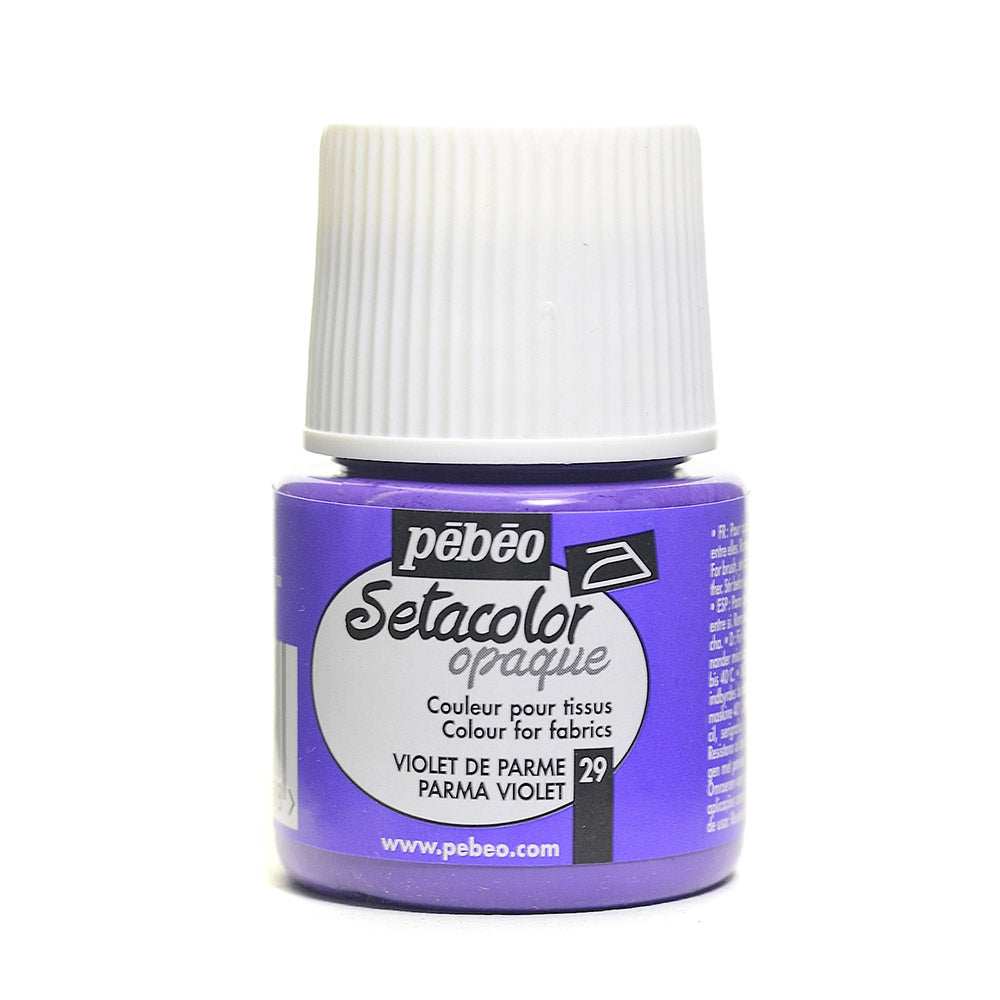 Pebeo Setacolour Opaque Matt Fabrics Paint