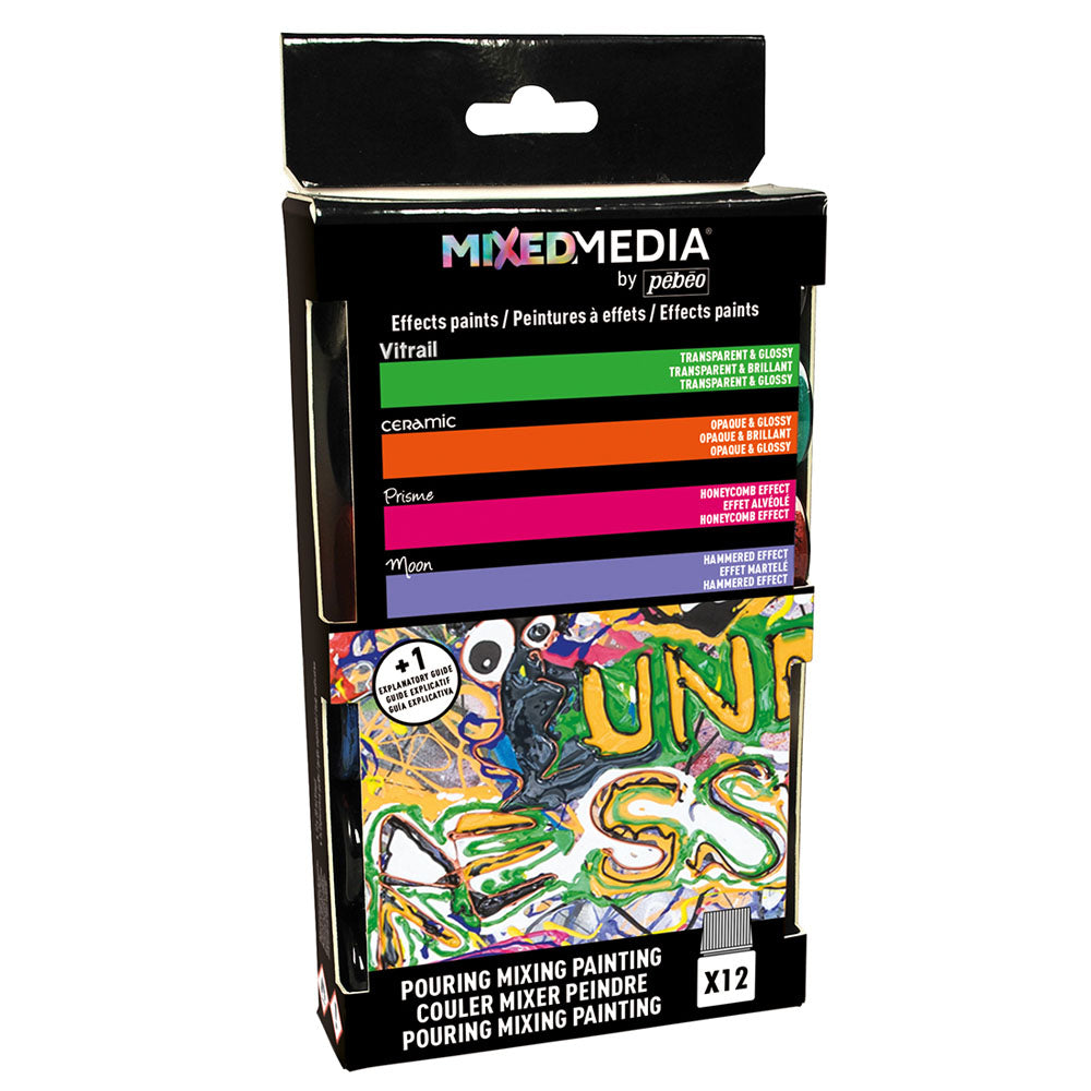 Pebeo Mixed Media Discovery Set 12 x 20ml
