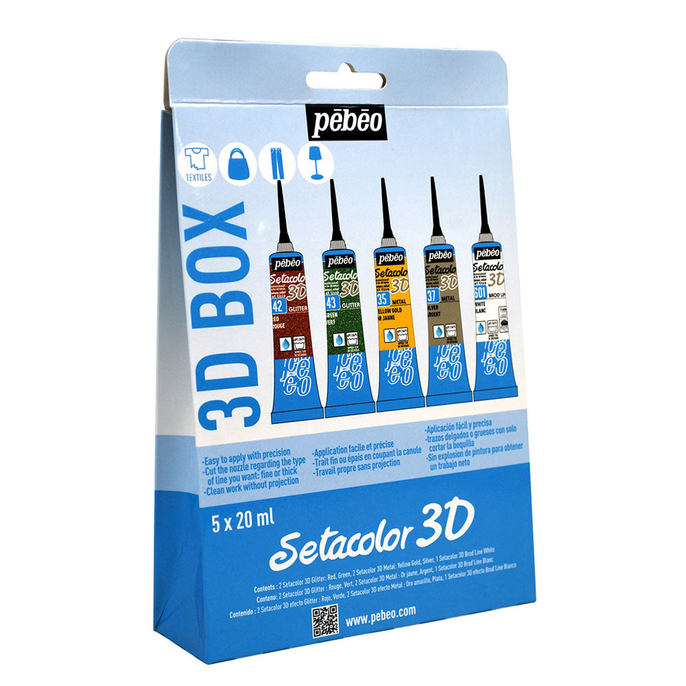 Pebeo Setacolour 3D Box