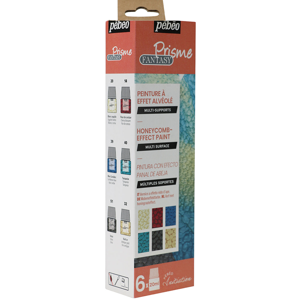 Pebeo Fantasy Prisme Initiation Set - 6 x 20ml Set