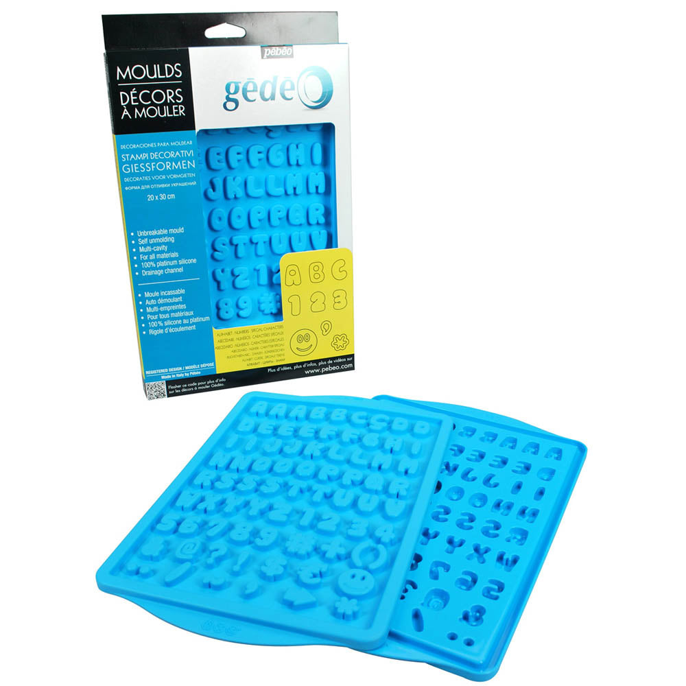 Gedeo Mould 20 x 30cm Alphabet