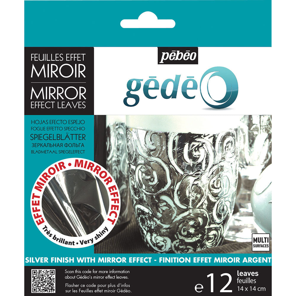 Gedeo Mirror Effect Metal Leaves
