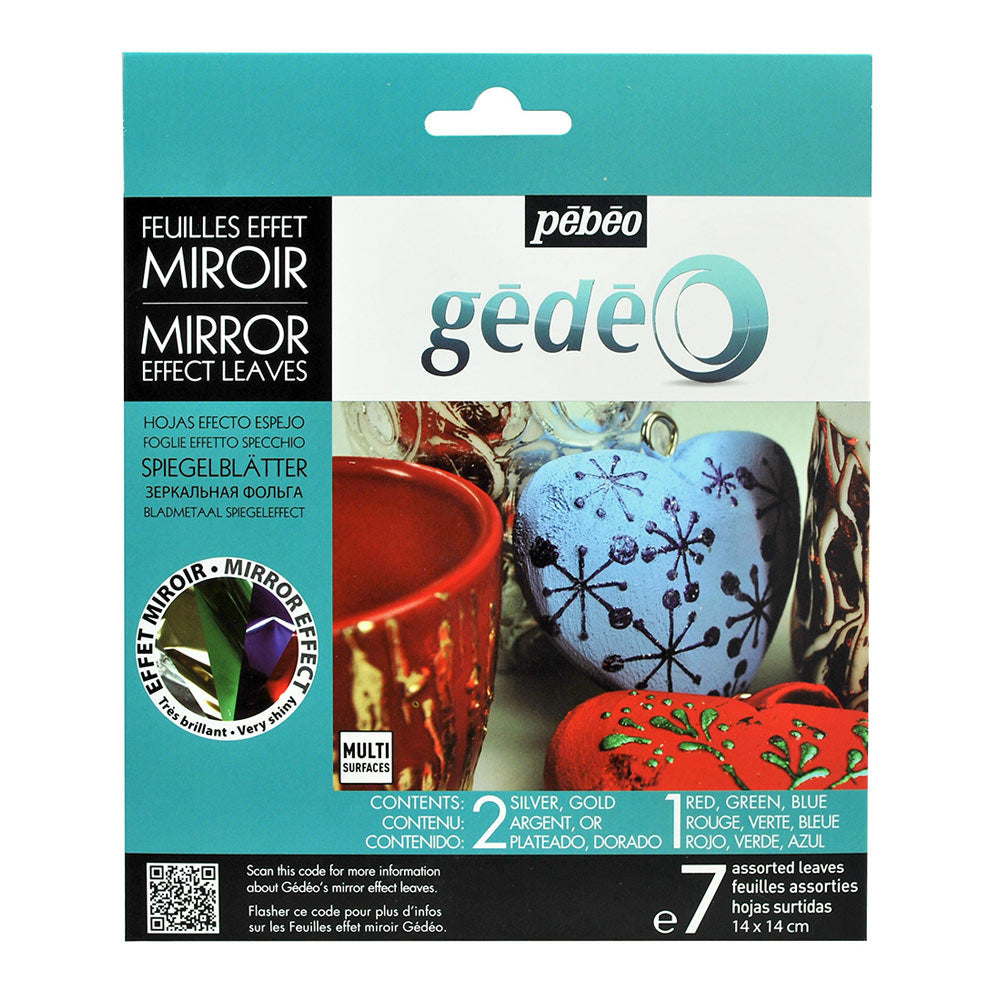 Gedeo Mirror Effect Metal Leaves