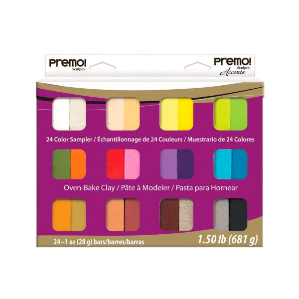 Sculpey Premo Sculpey Multi Pack 24 x 1oz