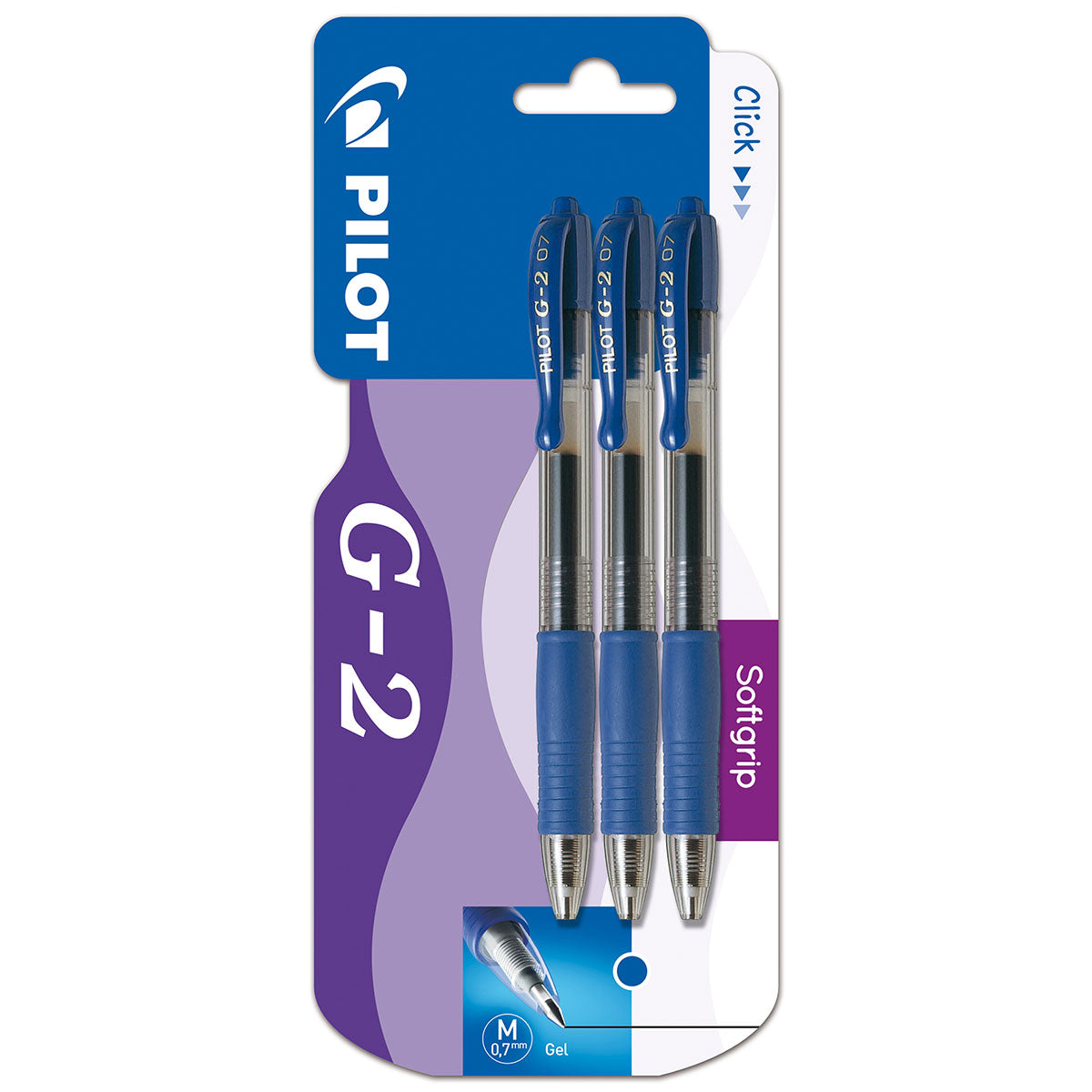 Pilot G2 Retractable Rollerball Triple Pack