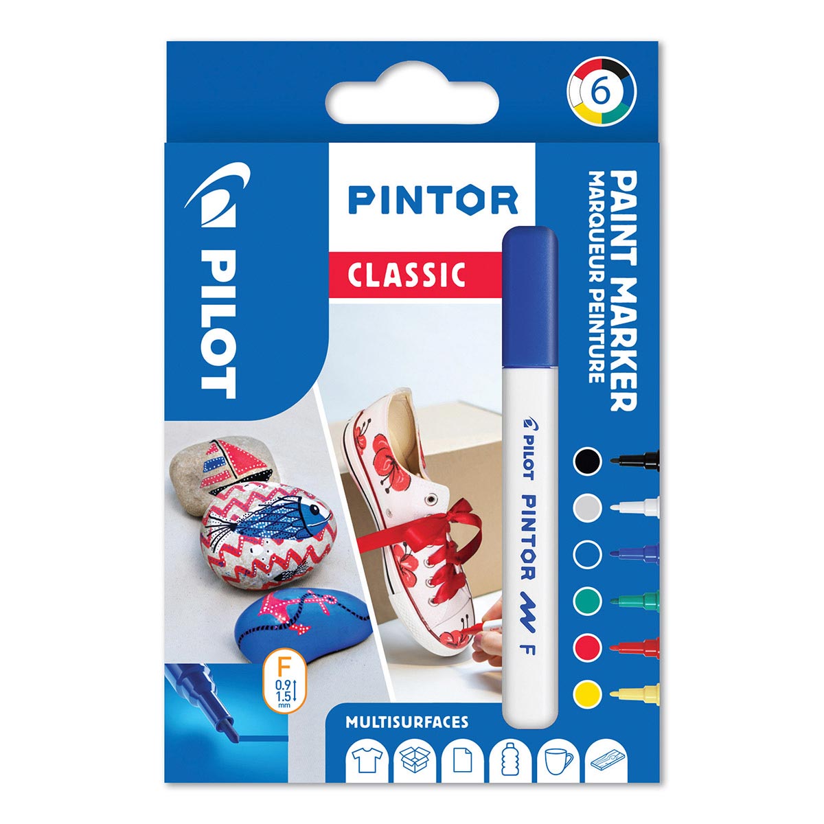 Pintor Fine Tip Paint Marker Packs