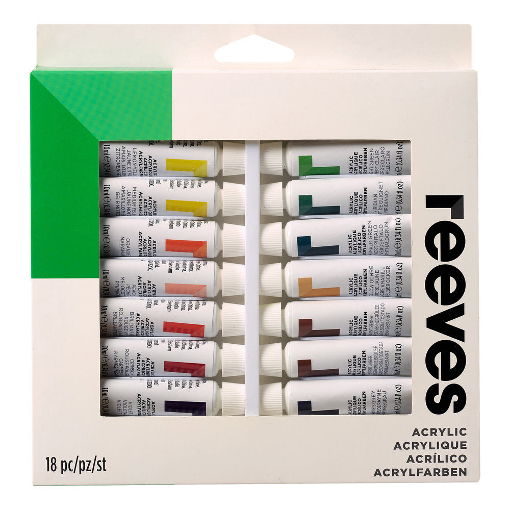 Reeves - Fine Acrylic Tube Sets