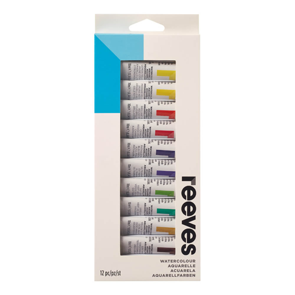 Reeves - Fine WatercoloursTube Set - 12 x 12ml