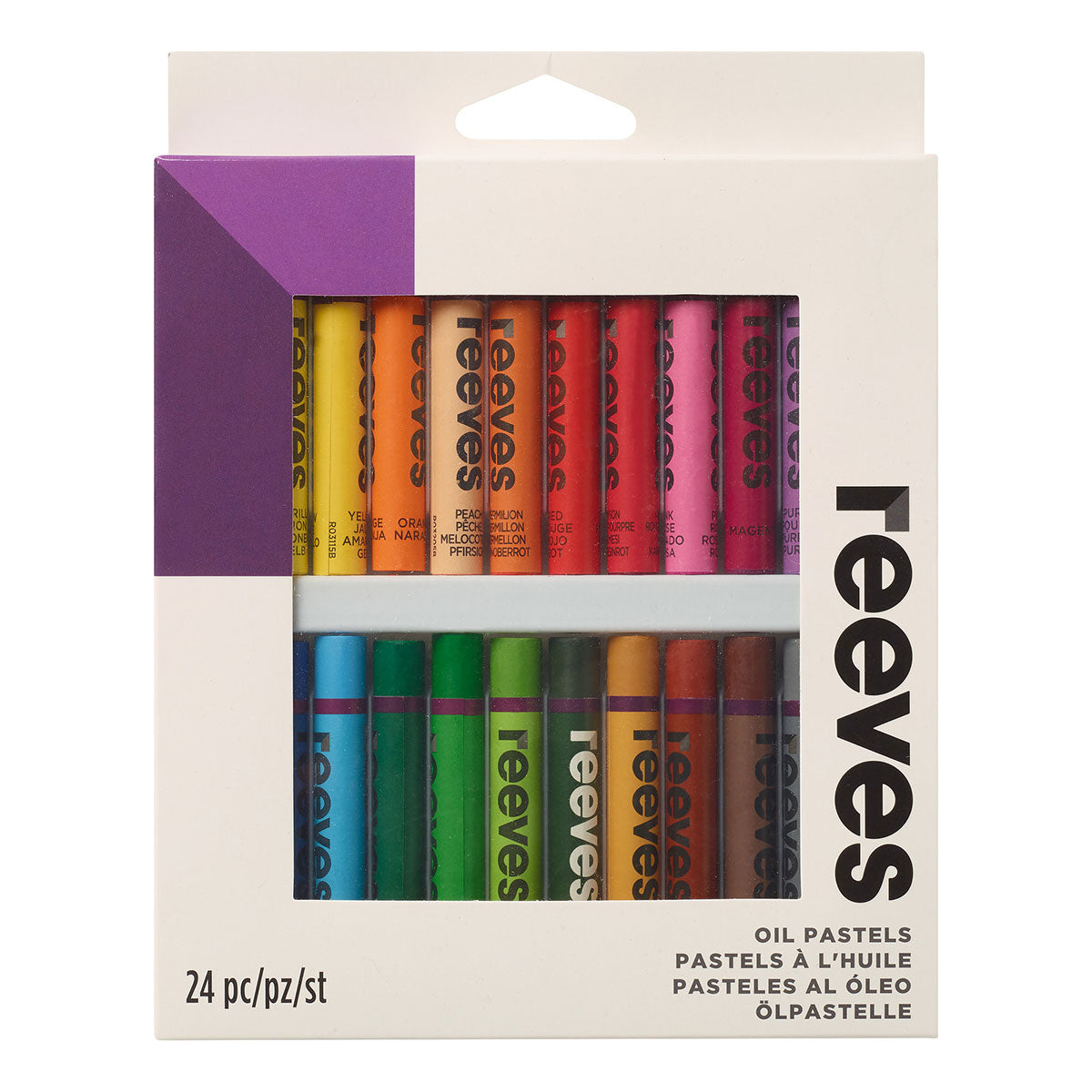 Reeves Oil Pastel 24 Pack