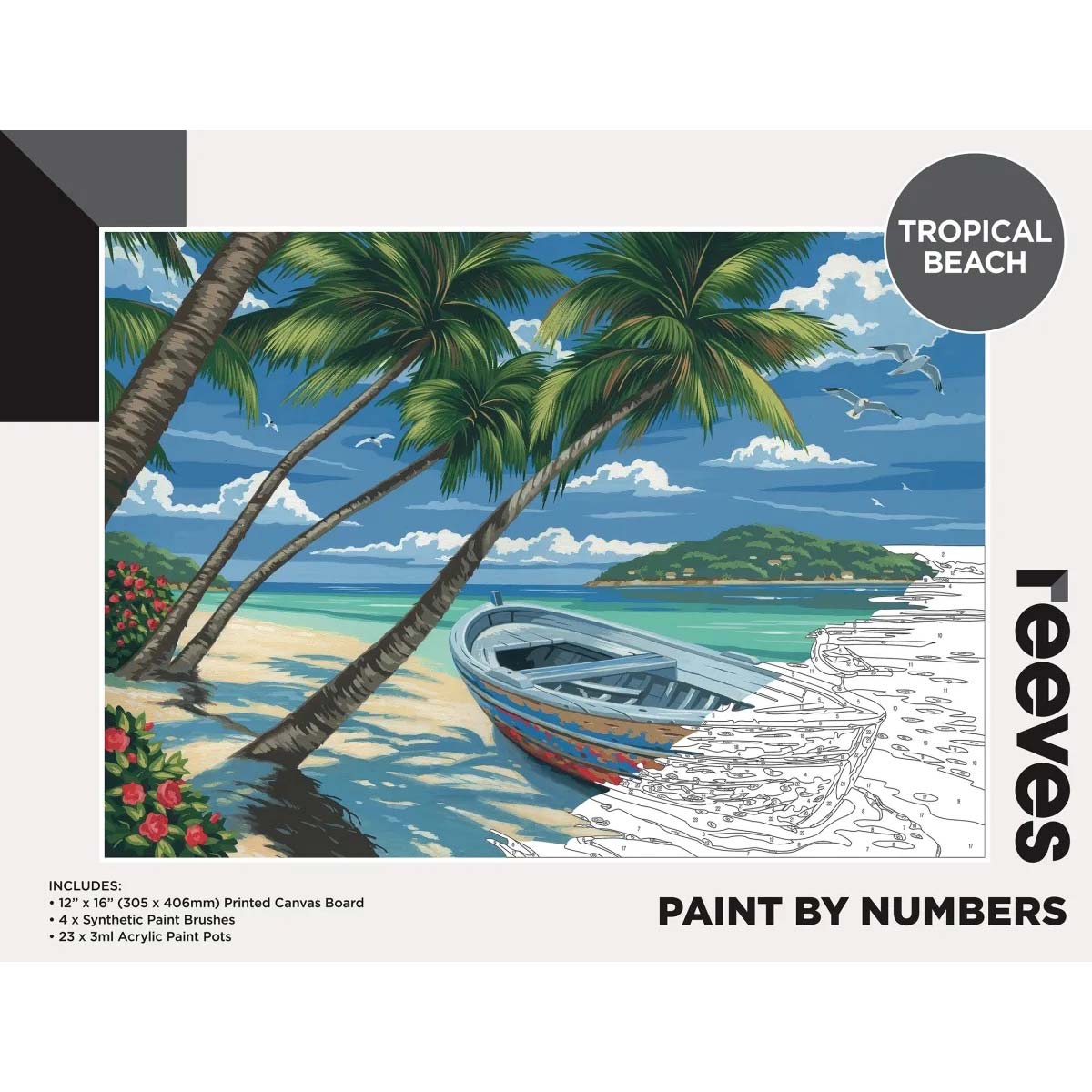 Reeves Paint by Numbers 12x16 inch