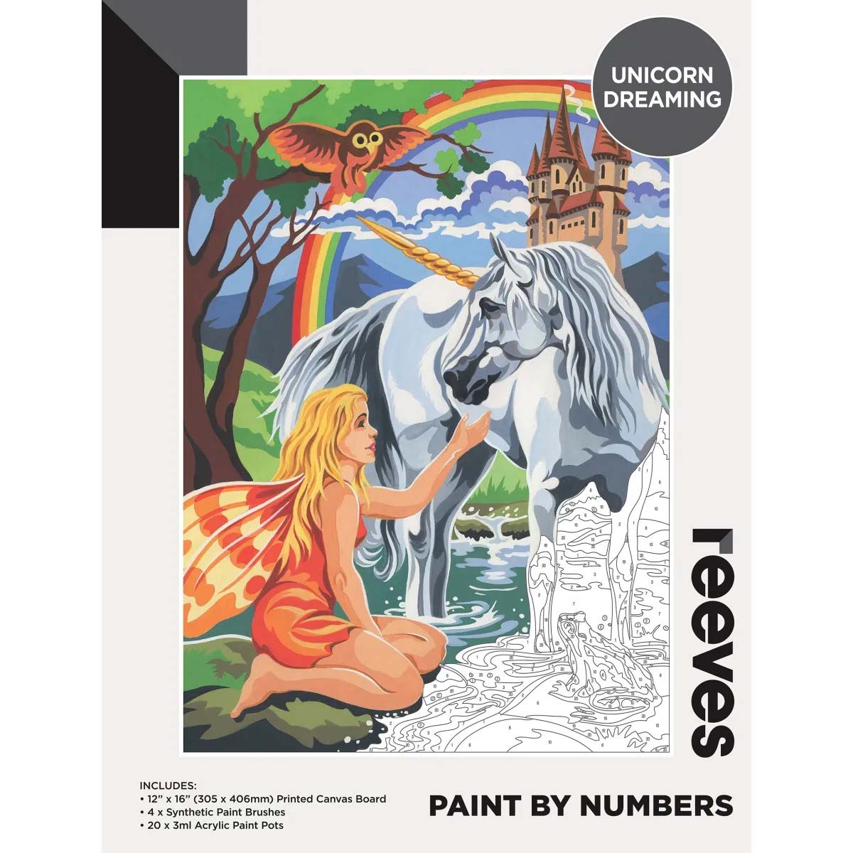 Reeves Paint by Numbers 12x16 inch