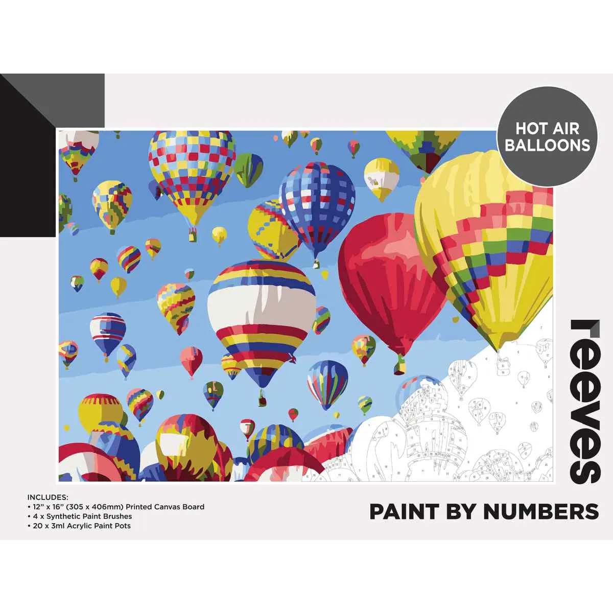 Reeves Paint by Numbers 12x16 inch