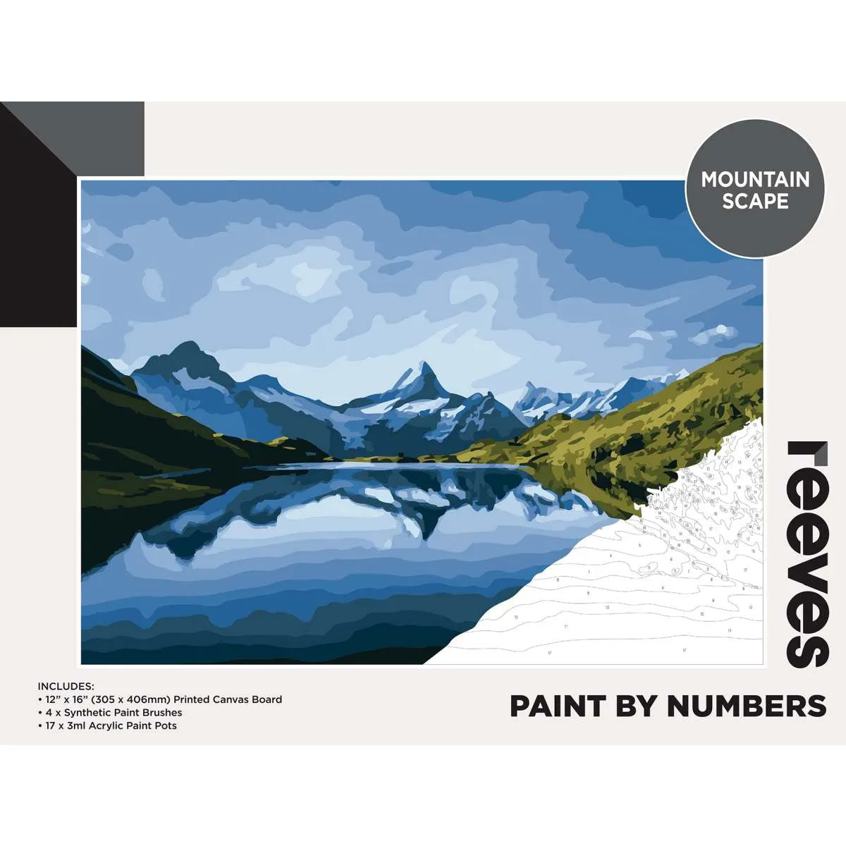 Reeves Paint by Numbers 12x16 inch