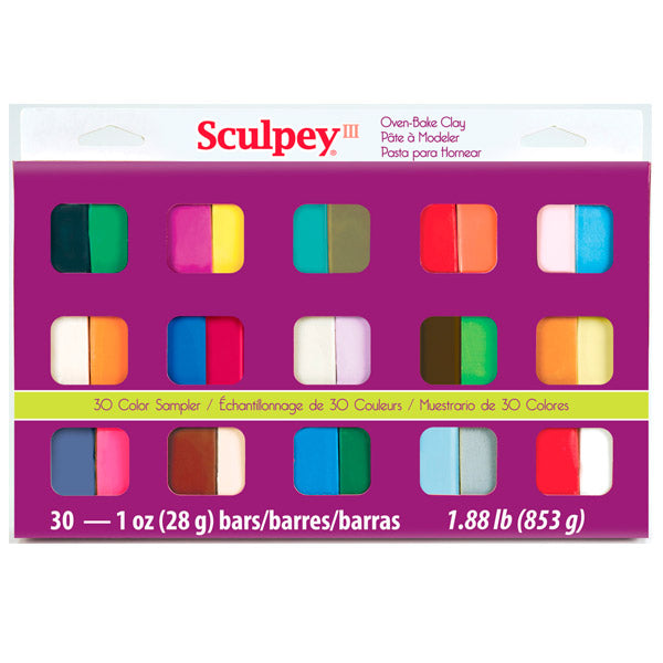 Sculpey III® 30 Color Sampler