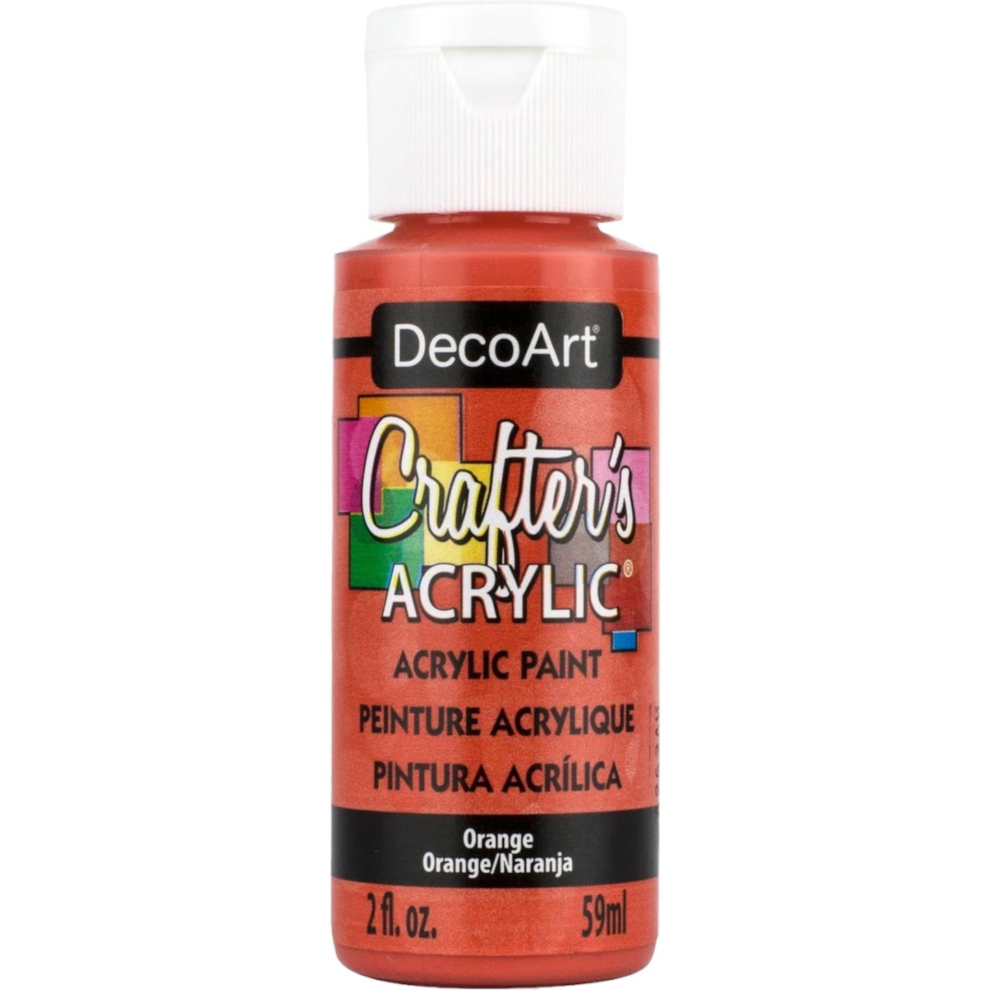 DecoArt Orange Crafters Acrylic 2oz