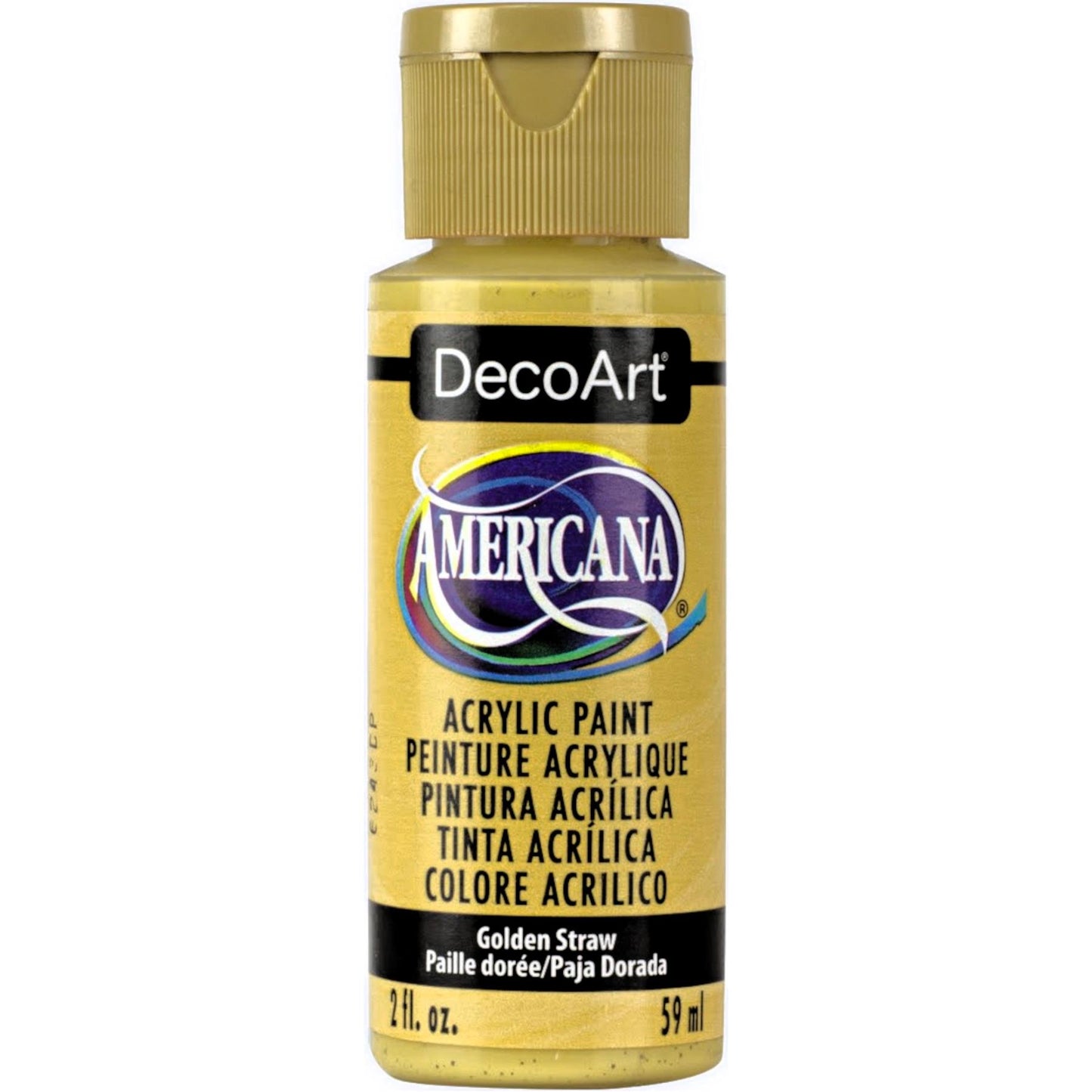DecoArt Golden Straw Americana Acrylic 2oz