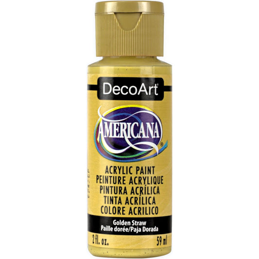 DecoArt Golden Straw Americana Acrylic 2oz