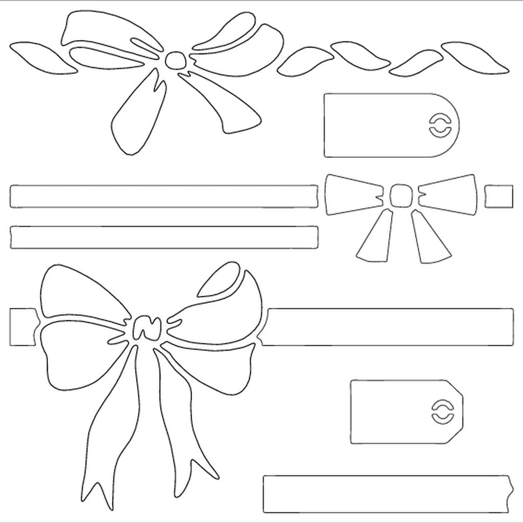 Bows and Borders MajeMask Stencil – Go Craft Distribution