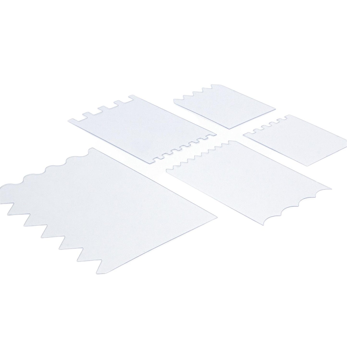 DecoArt 5pc Clear Texture Cards Traditions Impasto