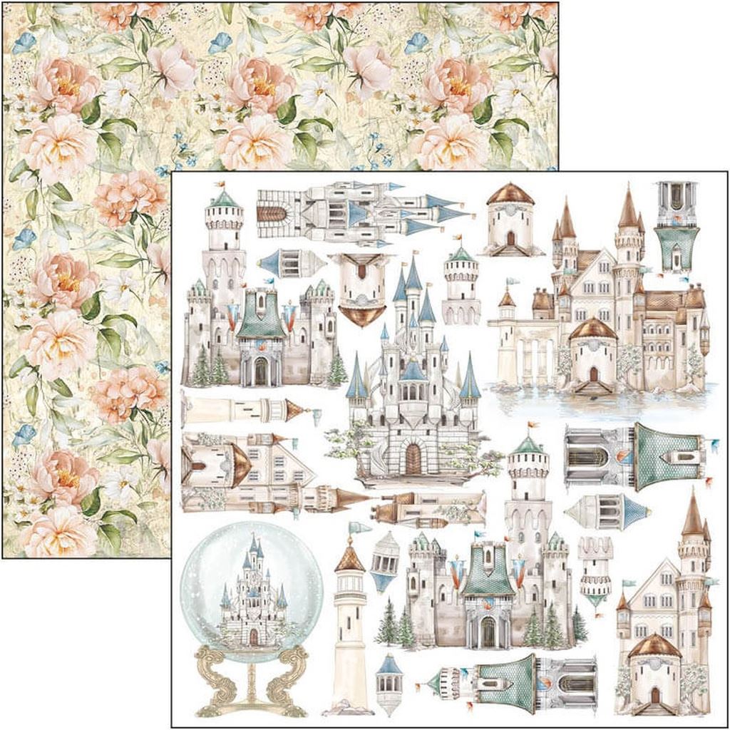 Ciao Bella 6" x 6" Fussy cut pad Reign of Grace