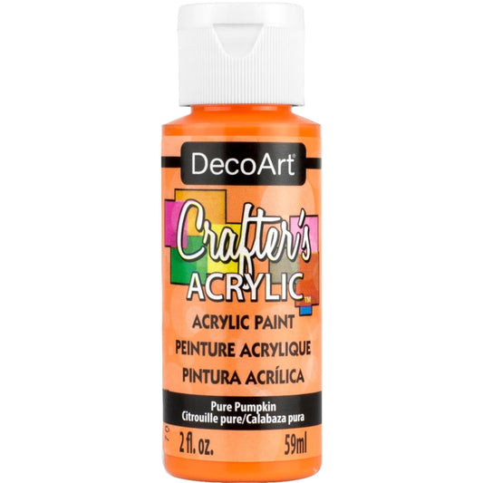 DecoArt Pure Pumpkin Crafters Acrylic 2oz