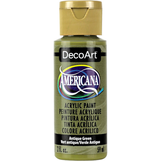 DecoArt Antique Green Americana Acrylic 2oz