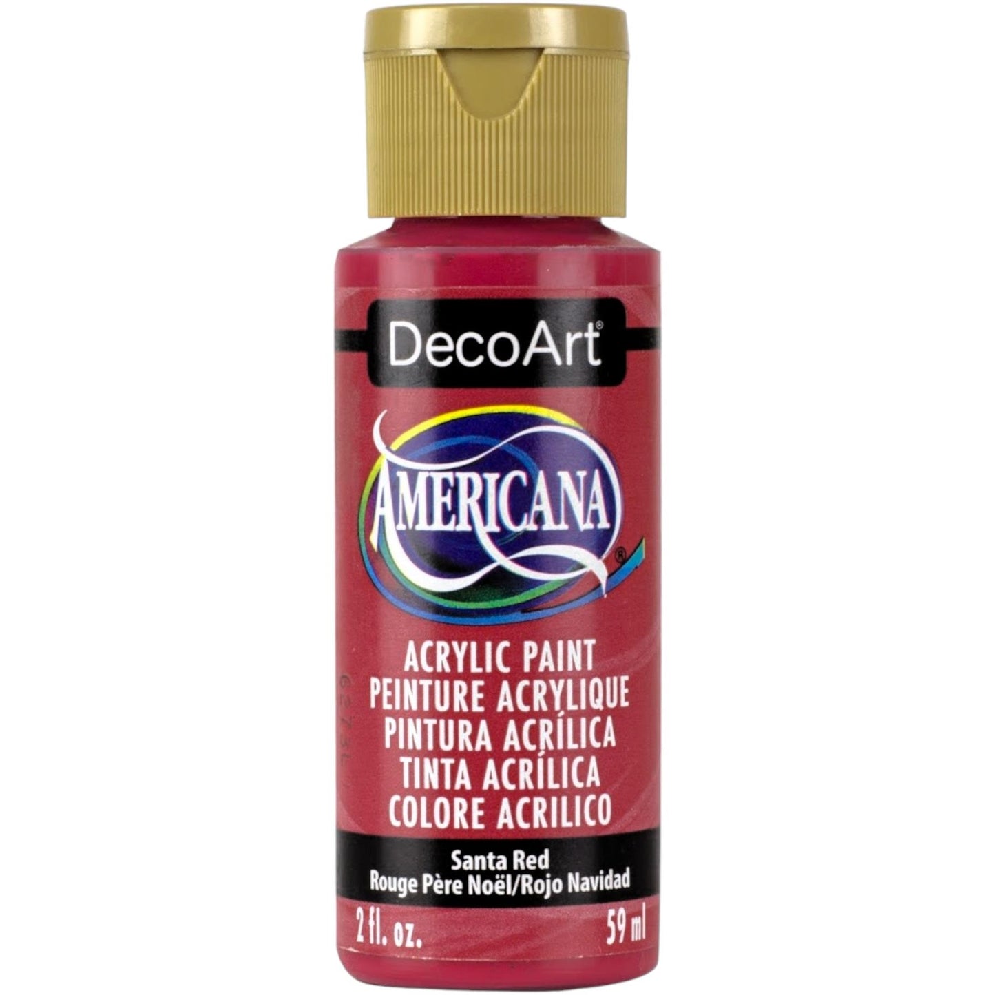 DecoArt Santa Red Americana Acrylic 2oz