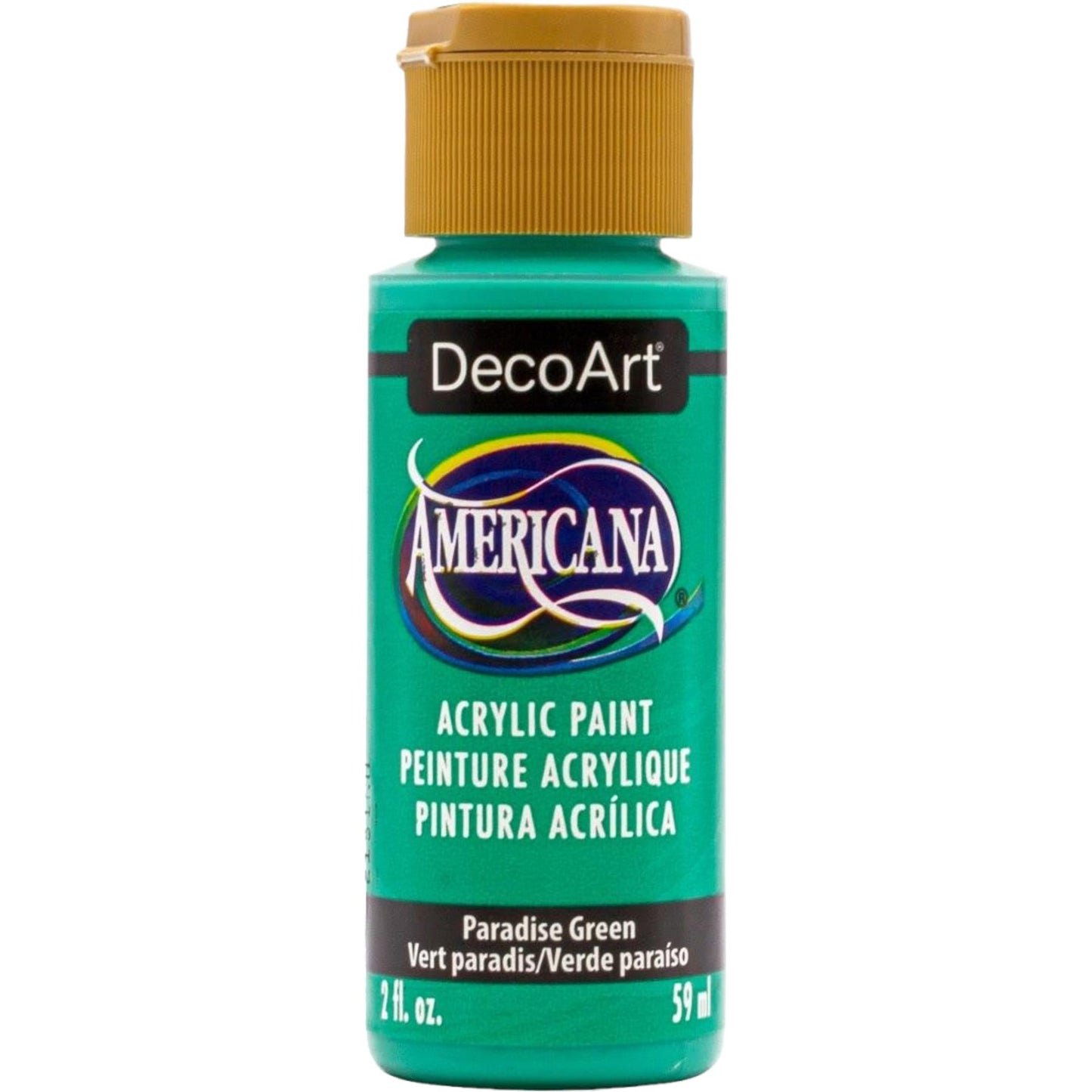 DecoArt Paradise Green 2oz Americana Acrylic