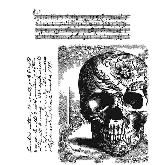 Gothic Tapestry Tim Holtz Cling Stamps