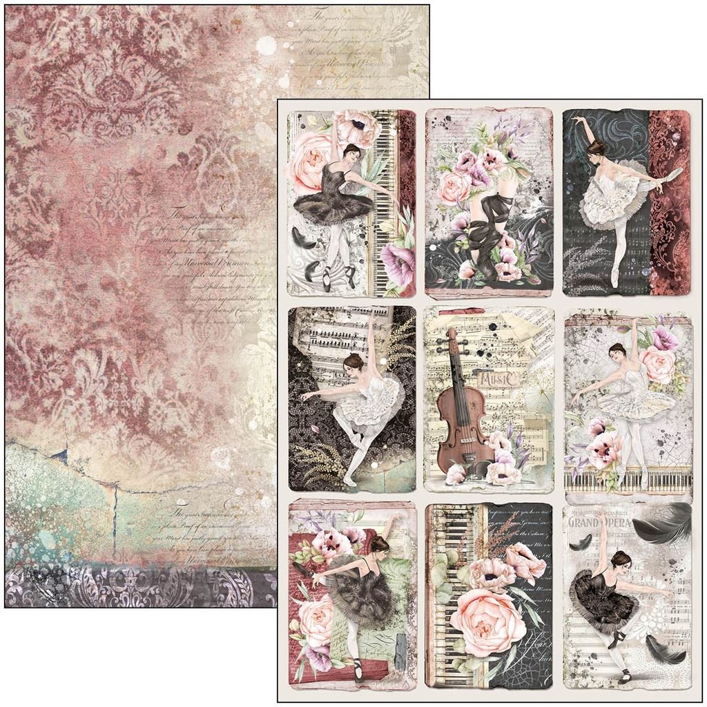 Cygne Noir (Black Swan) Creative Pad A4 9/Pack