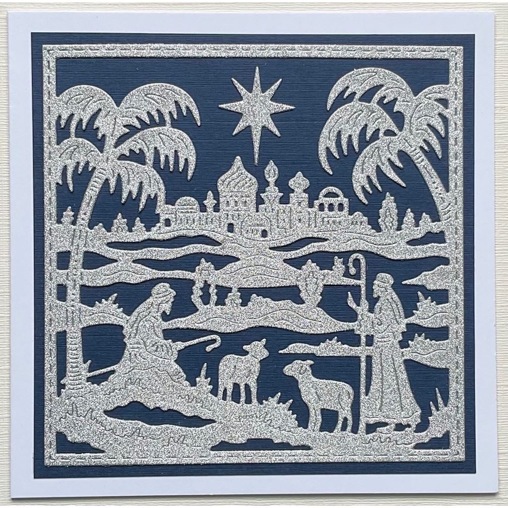 While Shepherds Watched Sweet Dixie Cutting Die