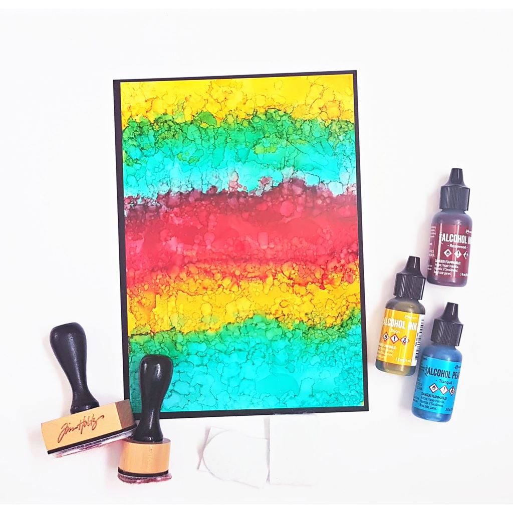 Alcohol Ink Limeade