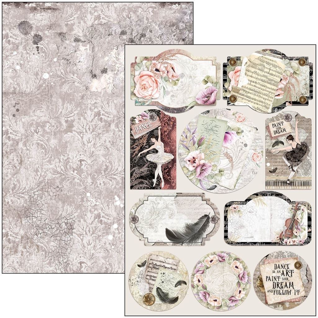 Cygne Noir (Black Swan) Creative Pad A4 9/Pack