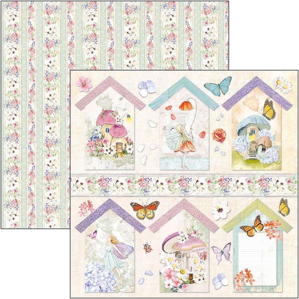 Ciao Bella Enchanted Land 8inc x 8inc Paper Pad