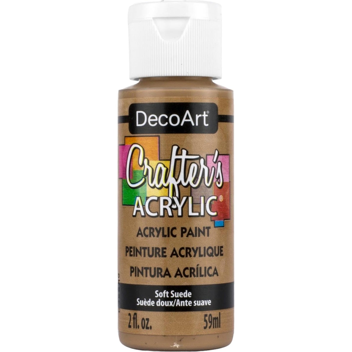 DecoArt Soft Suede Crafters Acrylic 2oz