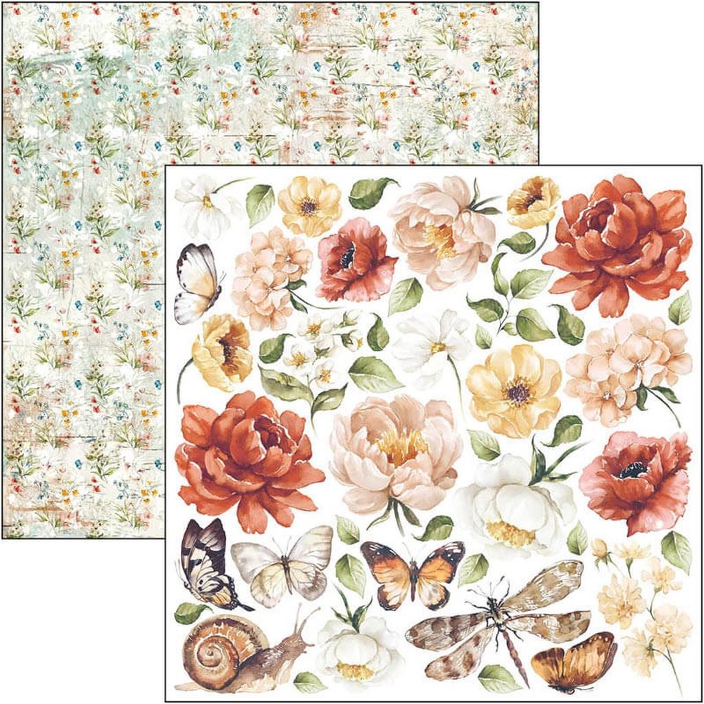 Ciao Bella 6" x 6" Fussy cut pad Reign of Grace