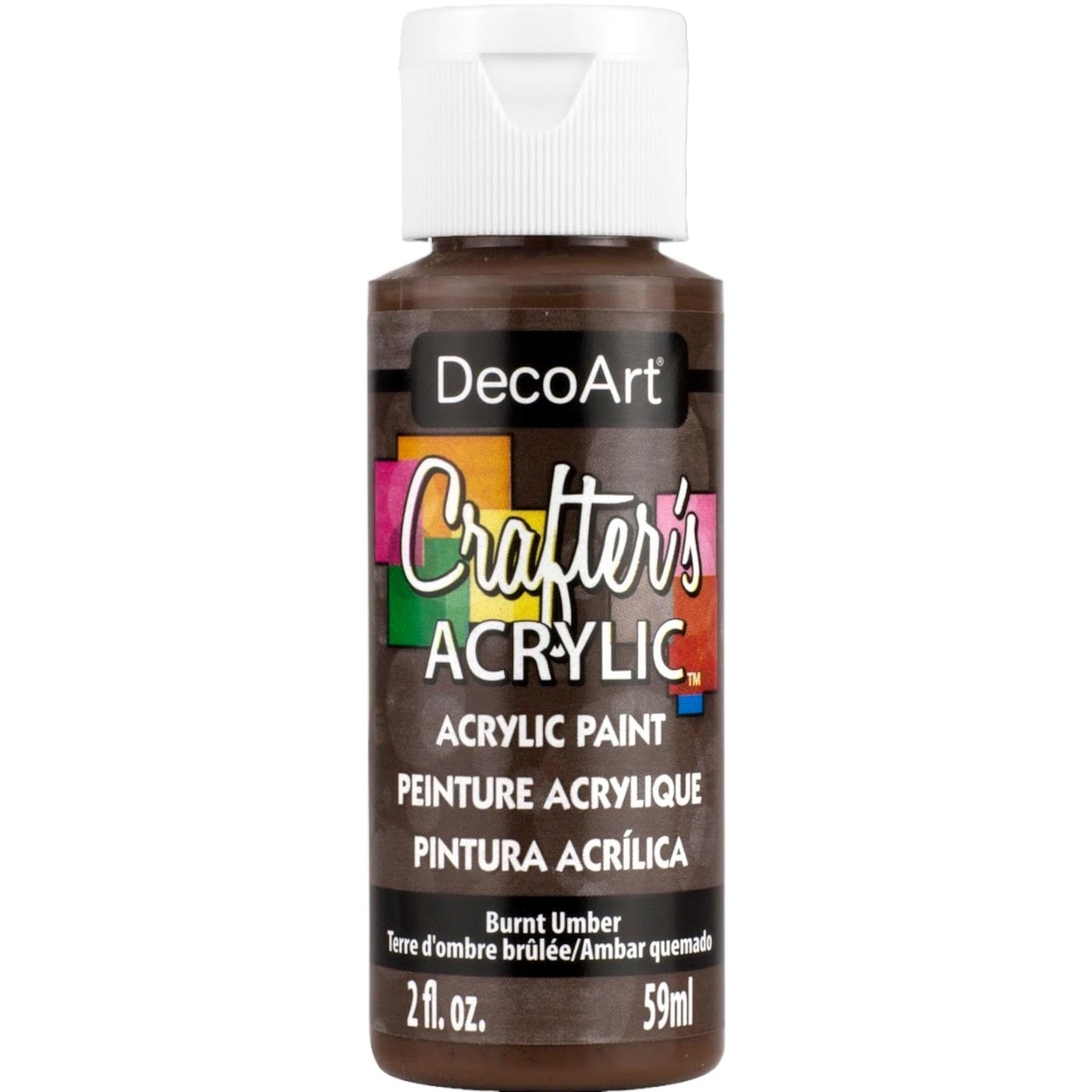 DecoArt Burnt Umber Crafters Acrylic 2oz
