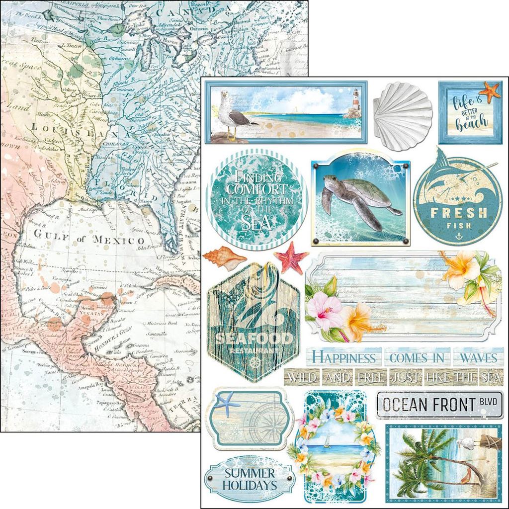 Ciao Bella Summer Breeze A4 Creative pad