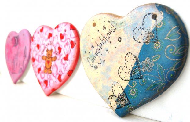 Heart Plaque - Seconds - Box Quantity 12