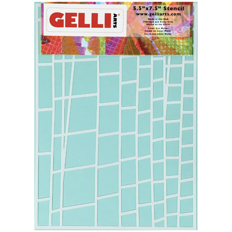 Gelli Arts – Ladder Stencil