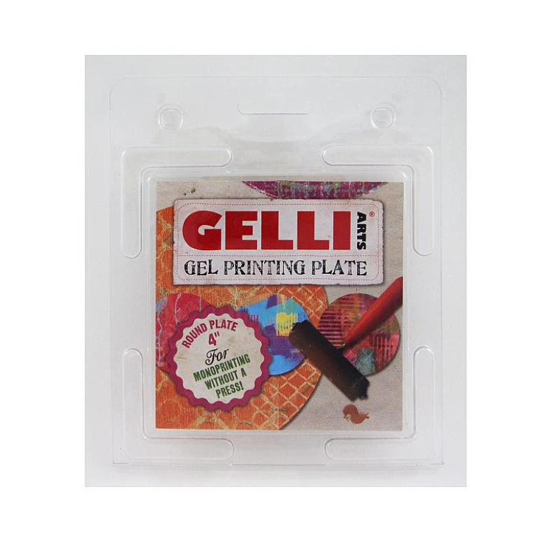 Gelli Arts – Gel Printing Plate – 4" Round