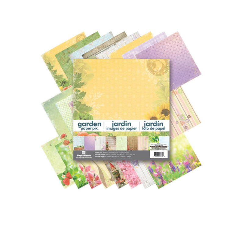 Paper House Productions - Garden 12x12 Paper Pad