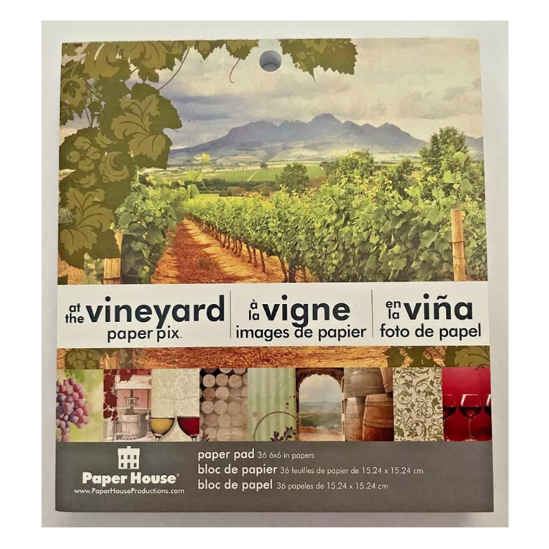 Paper House Productions - At the Vineyard 6x6 Paper Pad