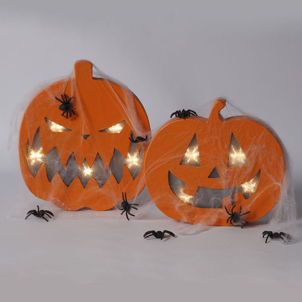 Pumpkin Light, H: 20 cm, D. 4 cm, W: 22 cm, 1 pc