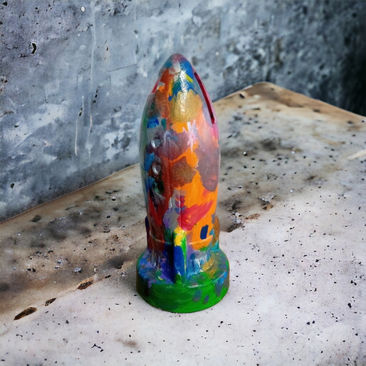 Rocket Money Box – Bisque Blanks – Box of 6