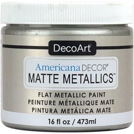 DecoArt Soft Silver Matte Metallics