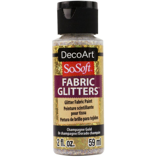 DecoArt Champagne Gold Fabric Paint
