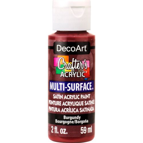 DecoArt Burgundy Crafters Multi-Surface 2oz
