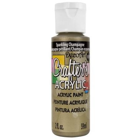 DecoArt Sparkling Champagne Crafters Acrylic 2oz