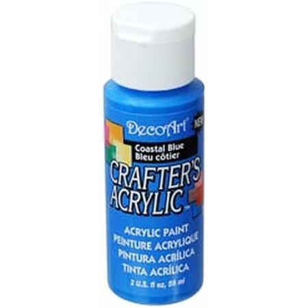 DecoArt Coastal Blue Crafters Acrylic 2oz